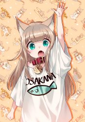 В моём доме появилась кошка!