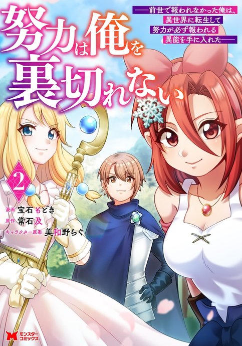 Doryoku wa Ore o Uragirenai - Zense de Mukuwarenakatta Ore wa, Isekai ni Tenseishite Doryoku ga Kanarazu Mukuwareru Inou o Teniireta